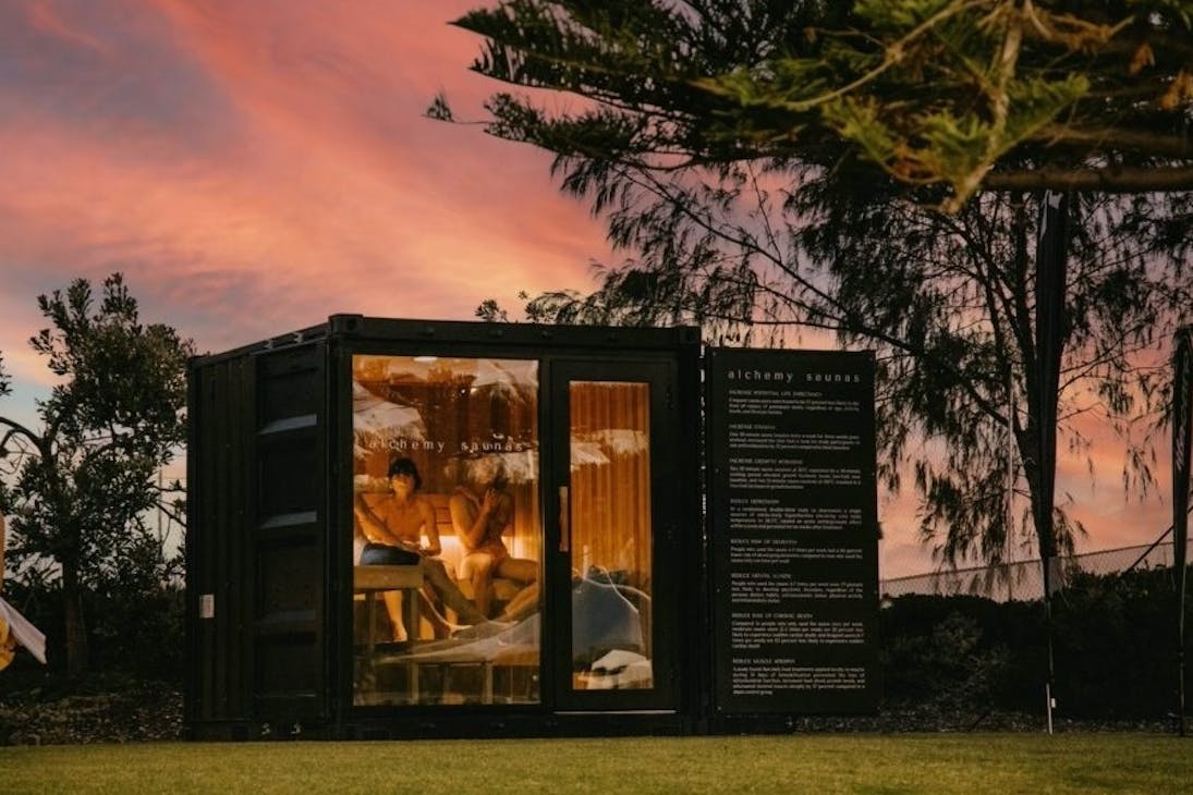 a sauna in Perth